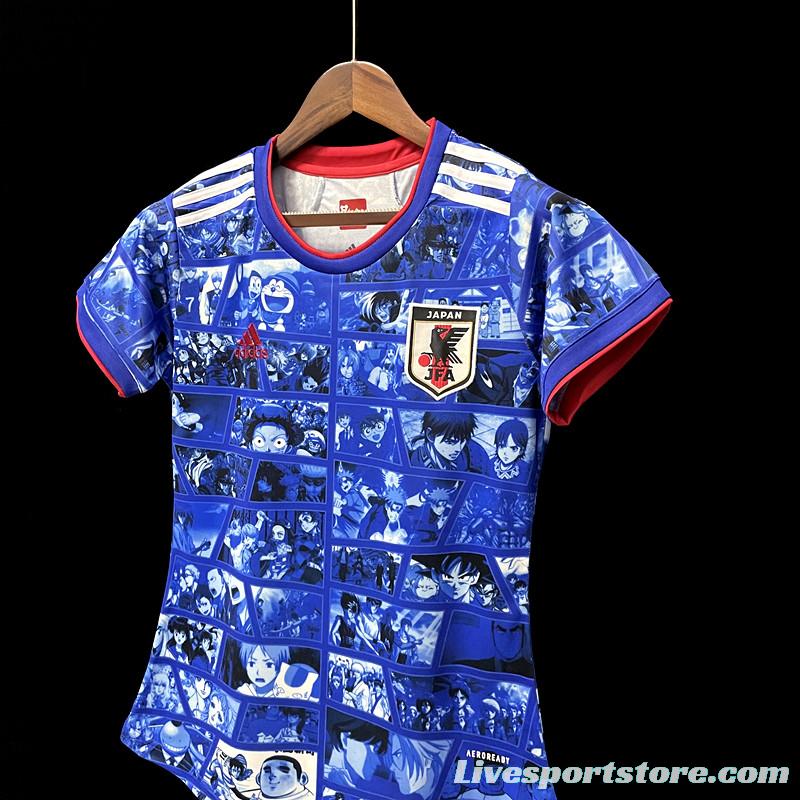 2022 Japan Home Woman Soccer Jersey