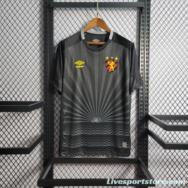 22/23 Recife Third Black Soccer Jersey