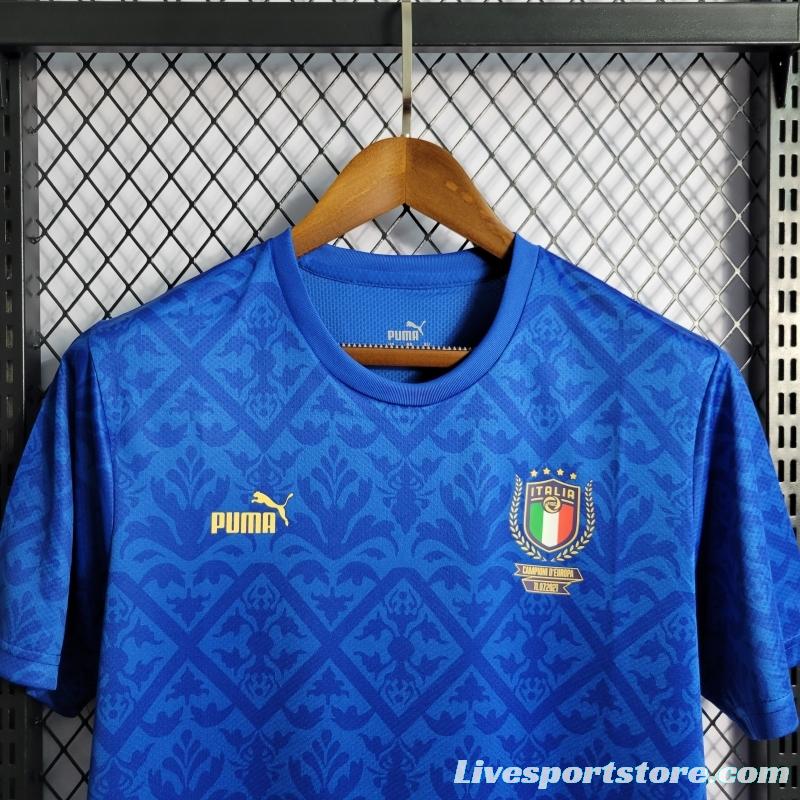 2022 Italy Euro Championship Special Edition Blue