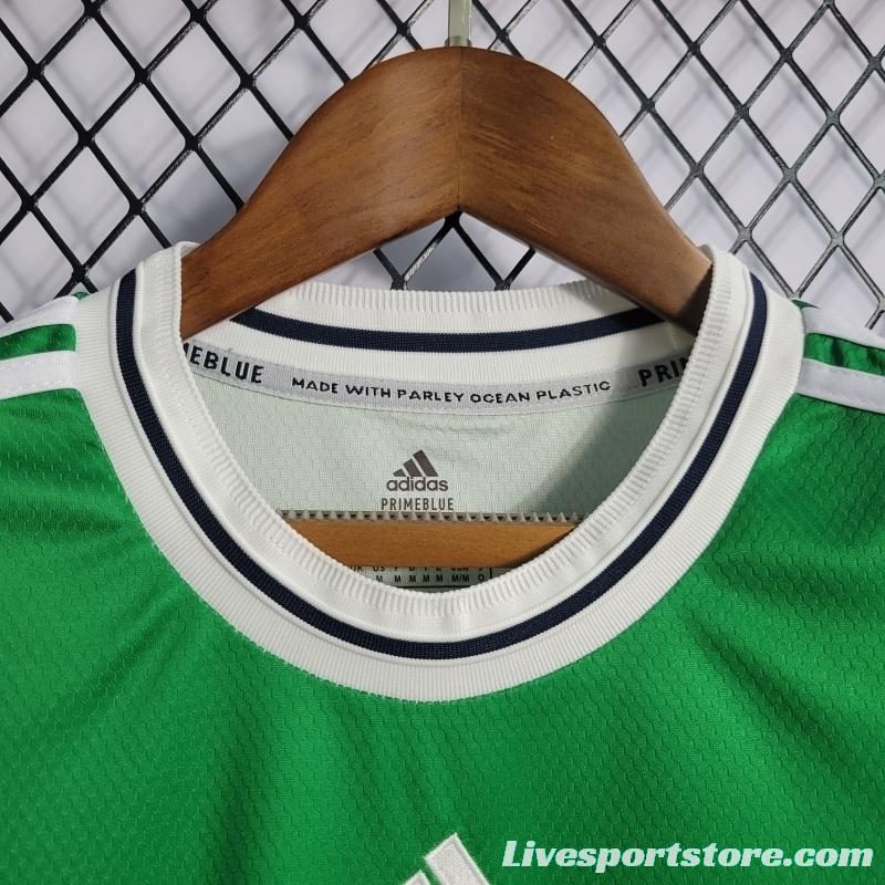 2022 Woman  Northern Ireland Home Jersey