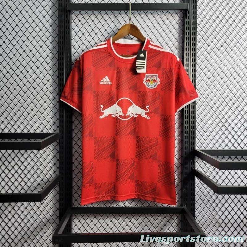 22/23 New York Red Bulls Home Soccer Jersey