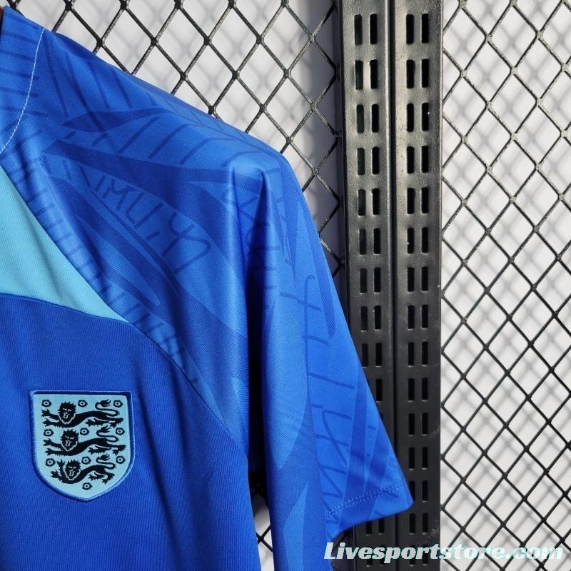 2022 England Blue Training Jersey