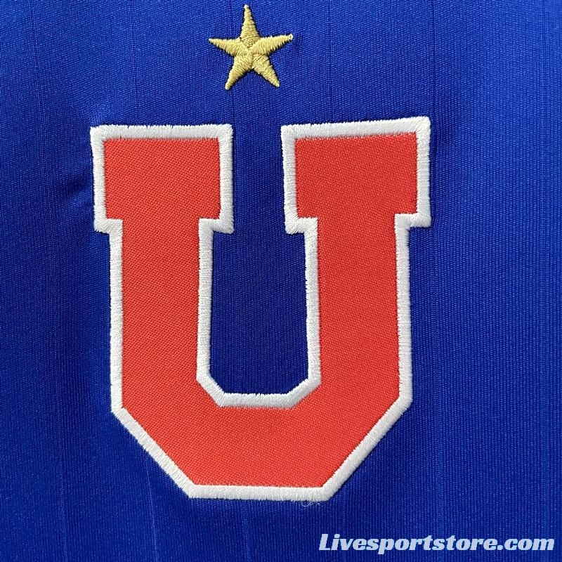 22/23 Universidad De Chile Home 95th Anniversary Edition Soccer Jersey