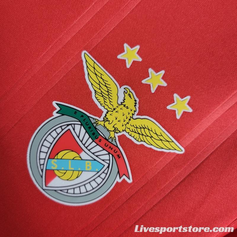 22/23 Benfica Home Soccer Jersey