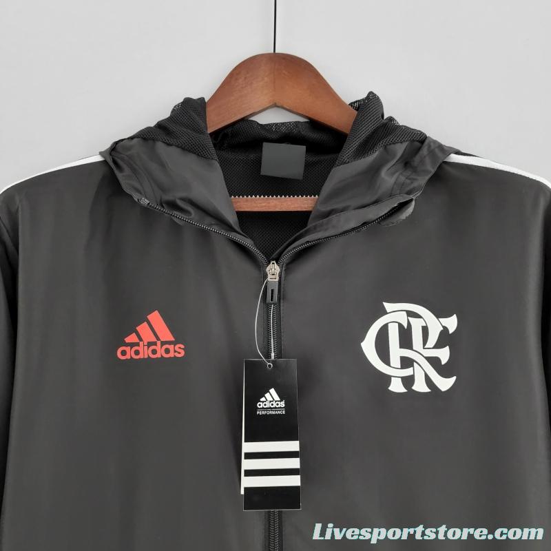 2022 Flamengo Windbreaker Black