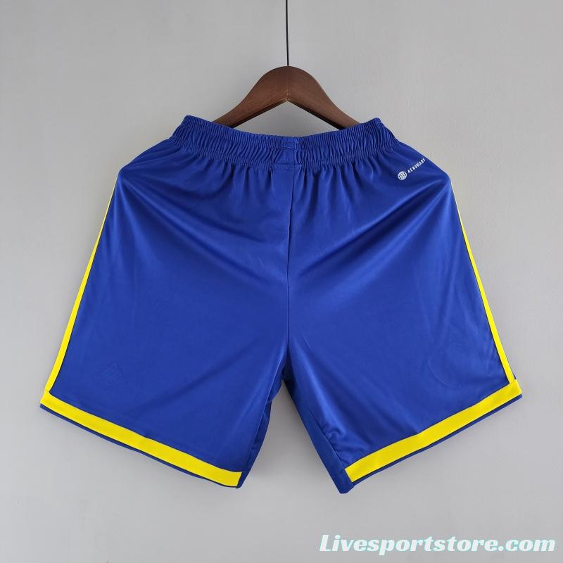 22/23 Boca Juniors Shorts Home