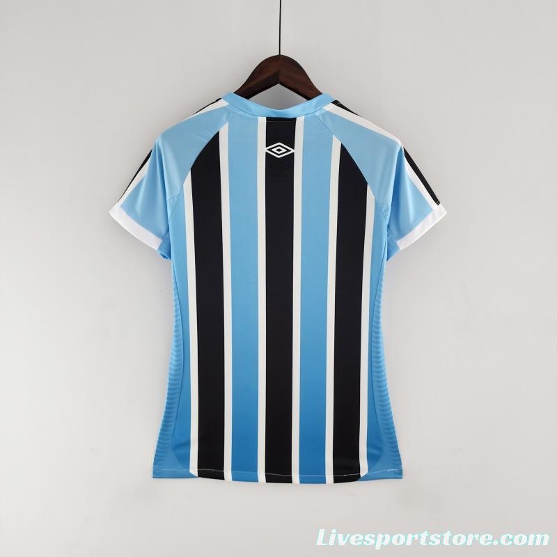 2022 Woman Gremio Home Soccer Jersey