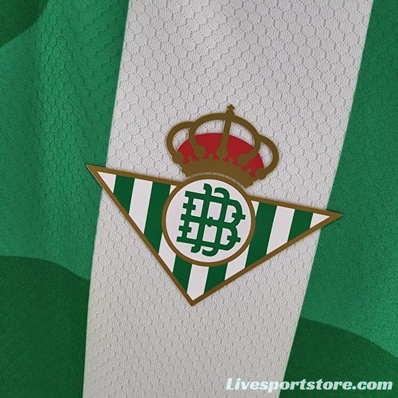 22/23 Real Betis Home Soccer Jersey