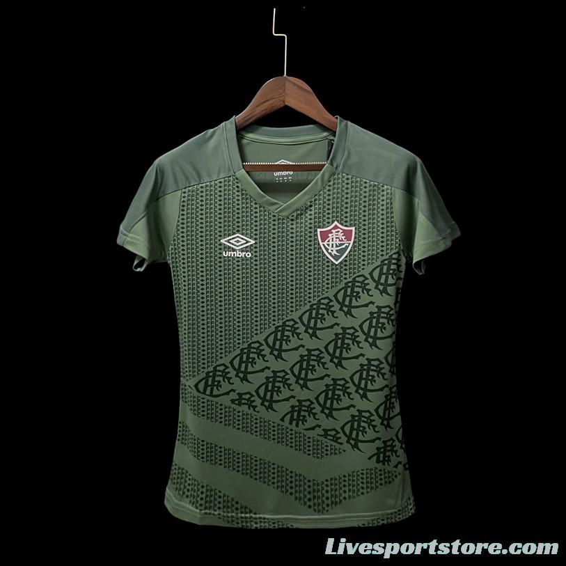 22/23 Fluminense Pregame Green Women Jersey