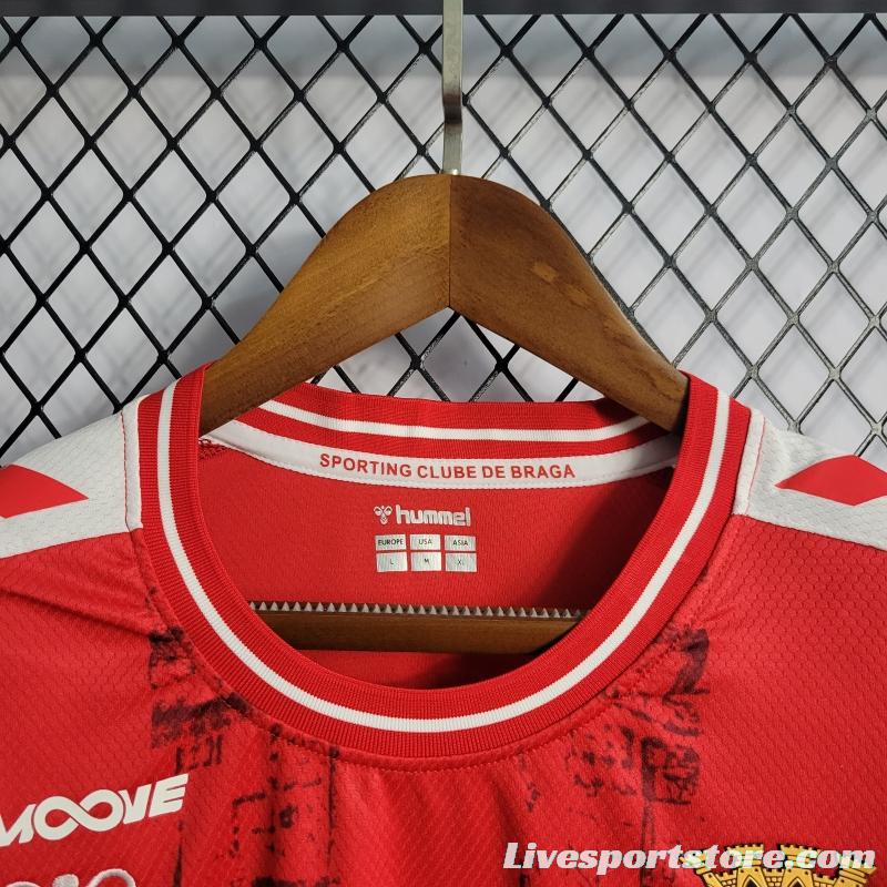 22/23 Braga Home Soccer Jersey