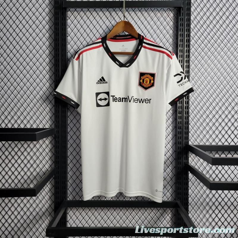 22/23 Manchester United Away Soccer Jersey