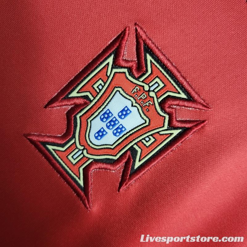 2022 Women's Portugal Home National Team Soccer Jersey