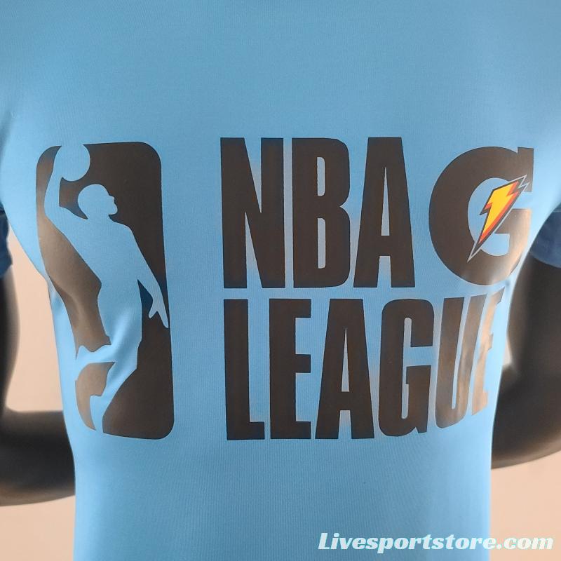 2022 NBA League Blue T-Shirts #K000226