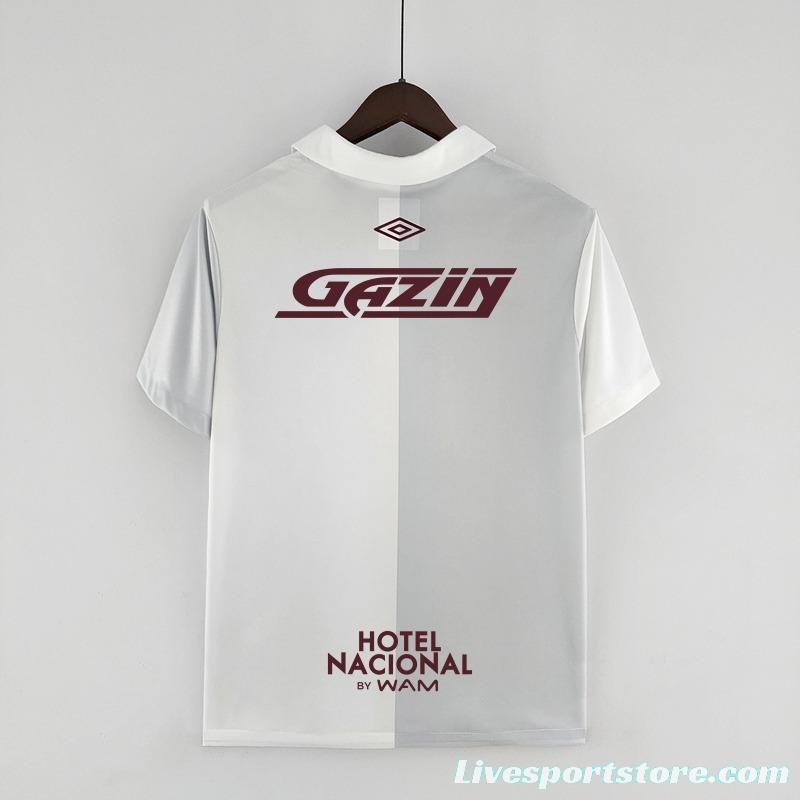 22/23 Fluminense All Sponsors 120th Anniversary White Grey jersey