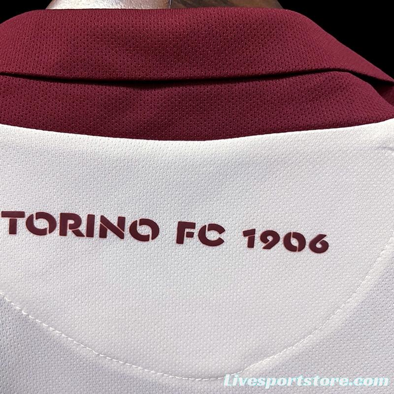 22/23 Torino Away Soccer Jersey