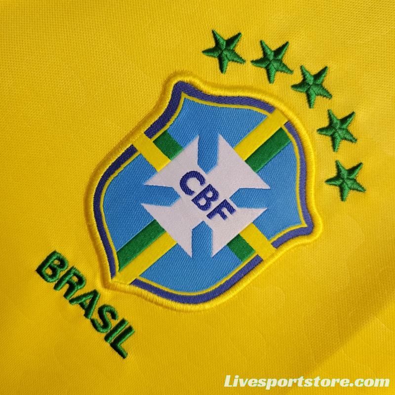 2022 Brazil Home Club World Cup National Team Soccer Jersey