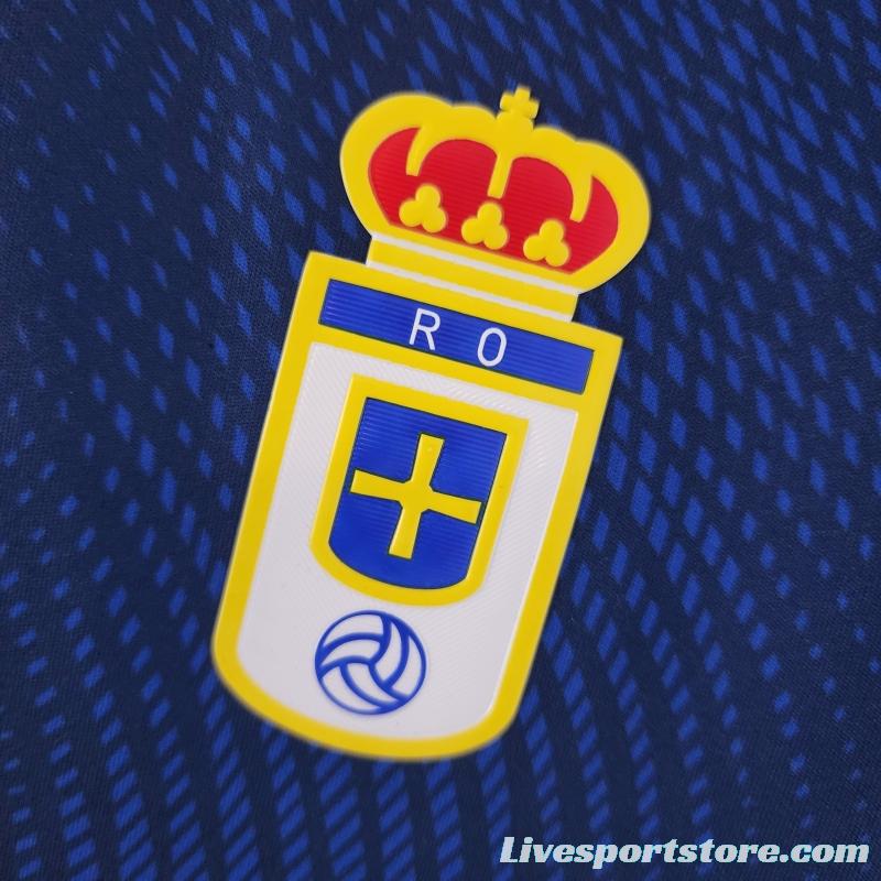 22/23 Real Oviedo Home Soccer Jersey