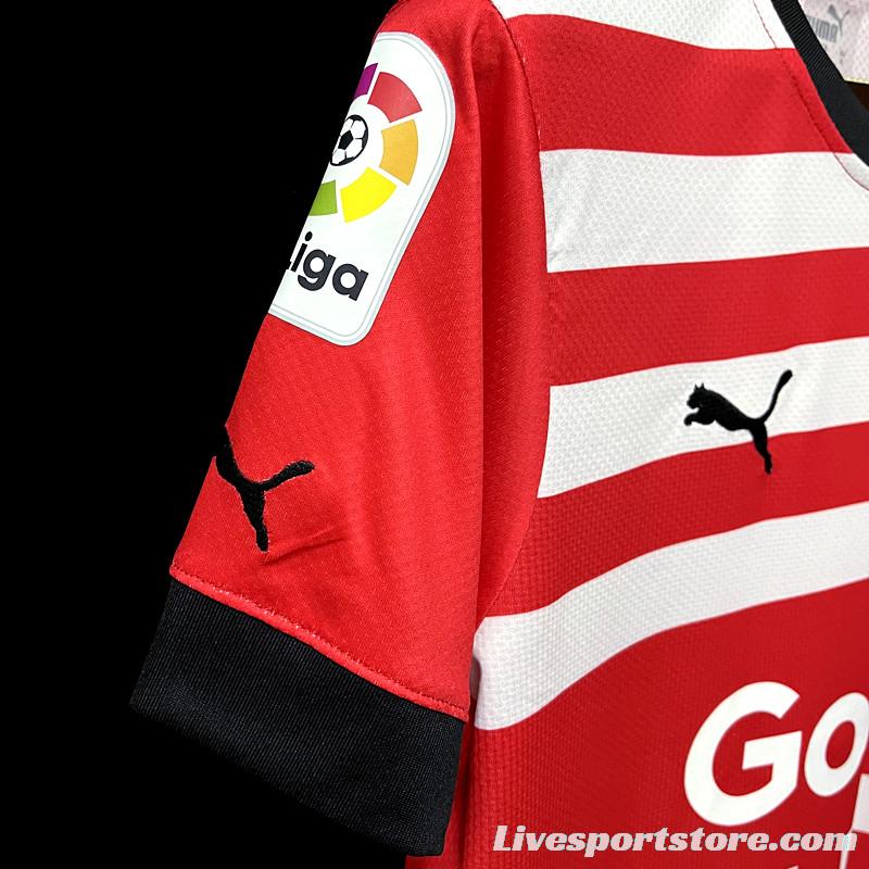 22/23 Girona home Soccer Jersey