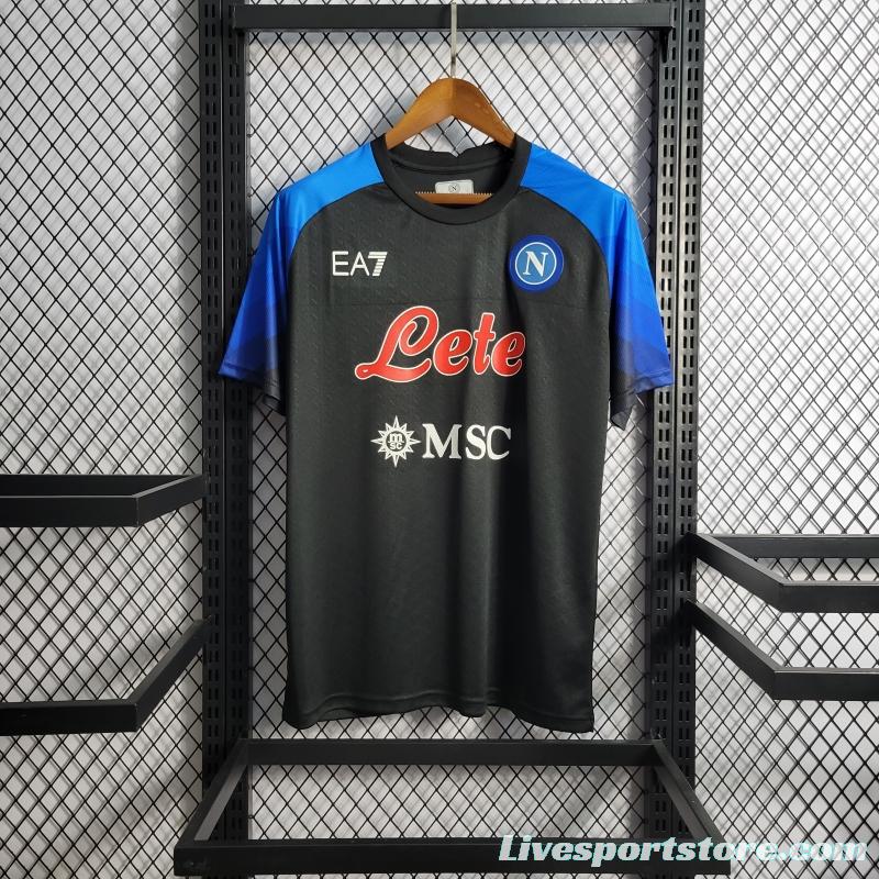 22/23 Napoli Black Training Jersey