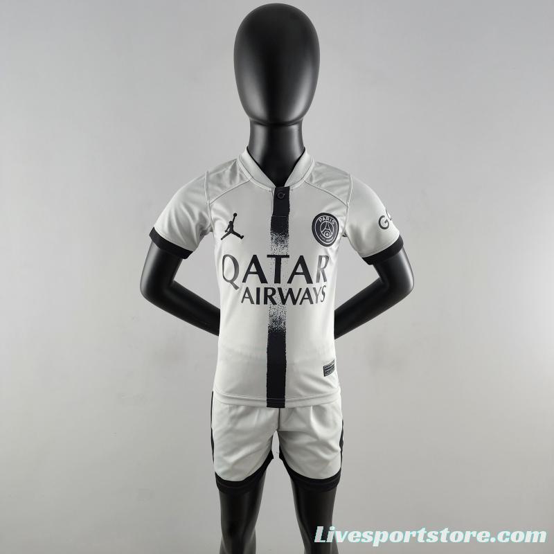 22/23 Kids PSG Away SIZE 16-28 Soccer Jersey