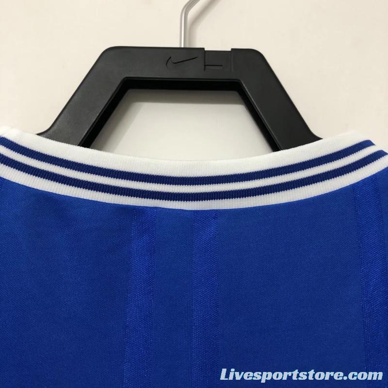 Retro 85/86 Everton Home Soccer Jersey