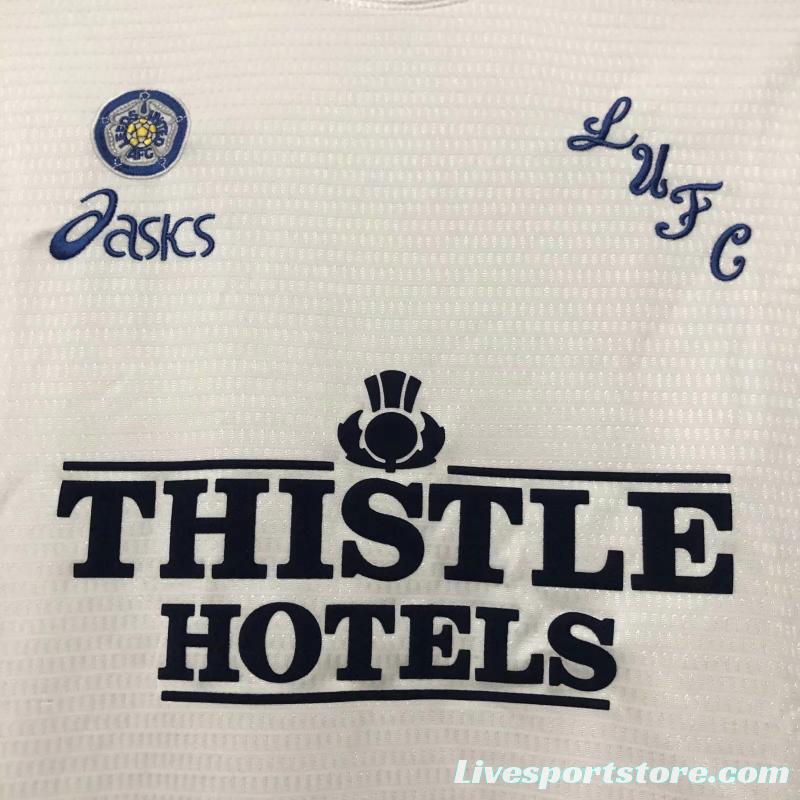 Retro 95/96 Leeds United Home Soccer Jersey