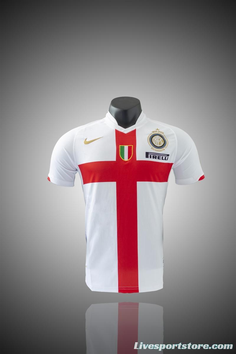 RETRO 07/08 Inter Away Soccer Jersey