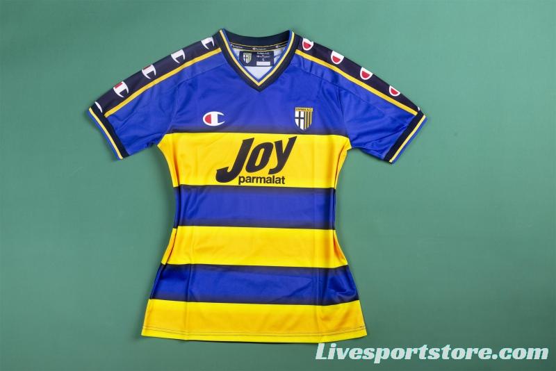 RETRO 01/02 Parma Home Soccer Jersey