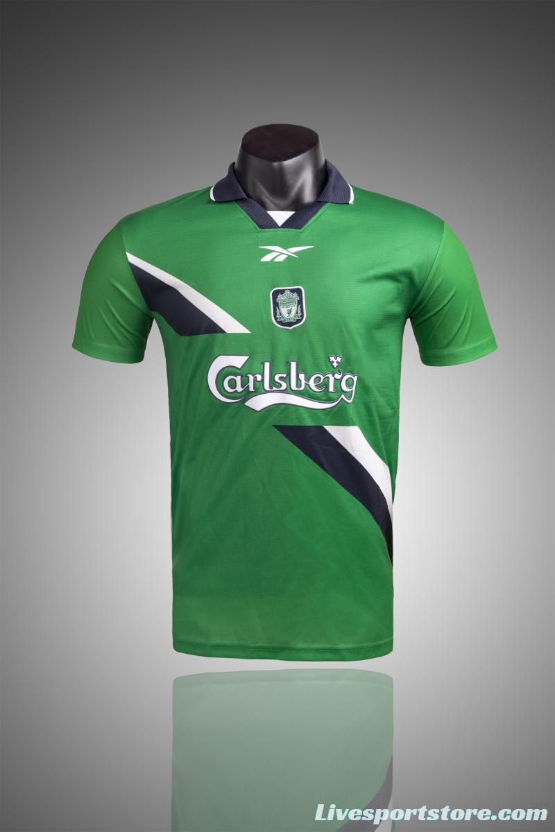 Retro 99/00 Liverpool Away Soccer Jersey