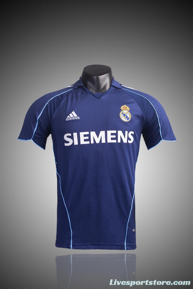 RETRO 05/06 Real Madrid Away Soccer Jersey