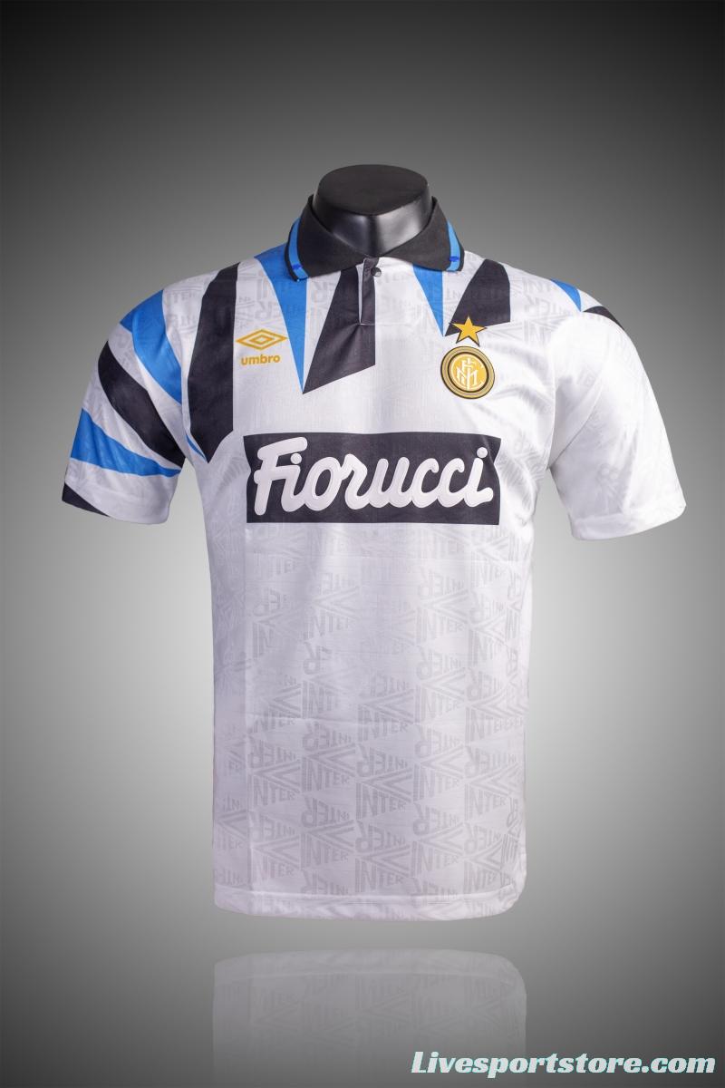 RETRO 92/93 Inter Milan Away Soccer Jersey