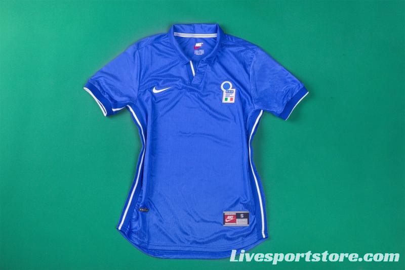 Retro 1998 Italy Home Soccer Jersey