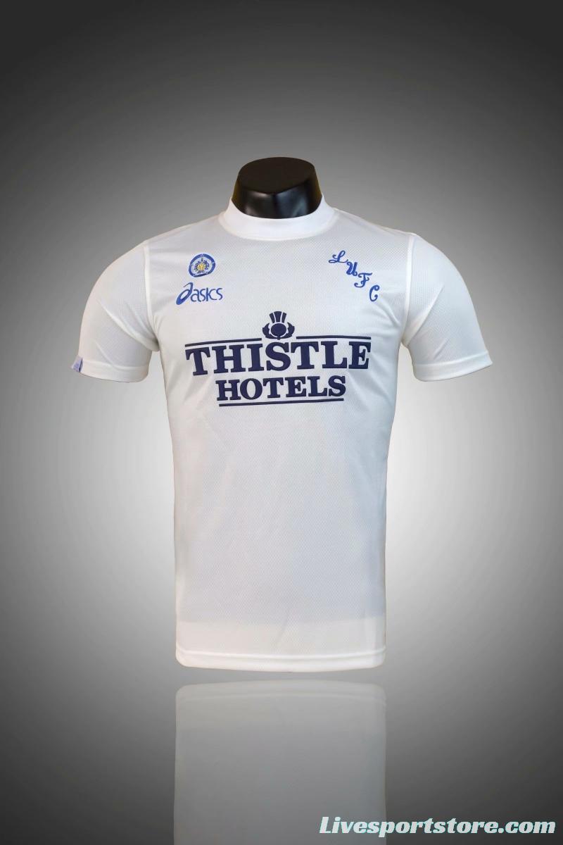 Retro 95/96 Leeds United Home Soccer Jersey