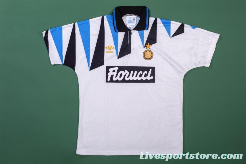 RETRO 92/93 Inter Milan Away Soccer Jersey