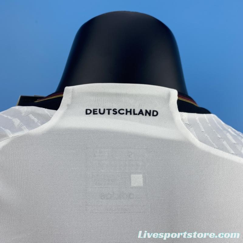 Player Version 2022 Germany Home World Cup Soccer Jersey