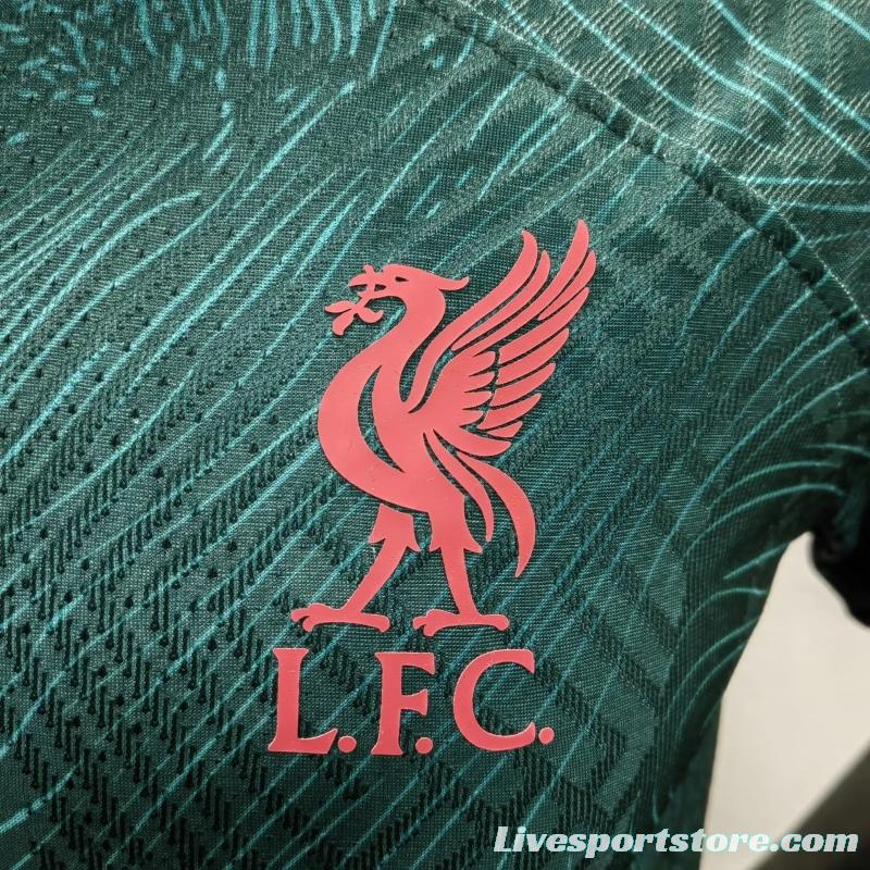 Player Version 22/23 Liverpool Third Soccer Jersey