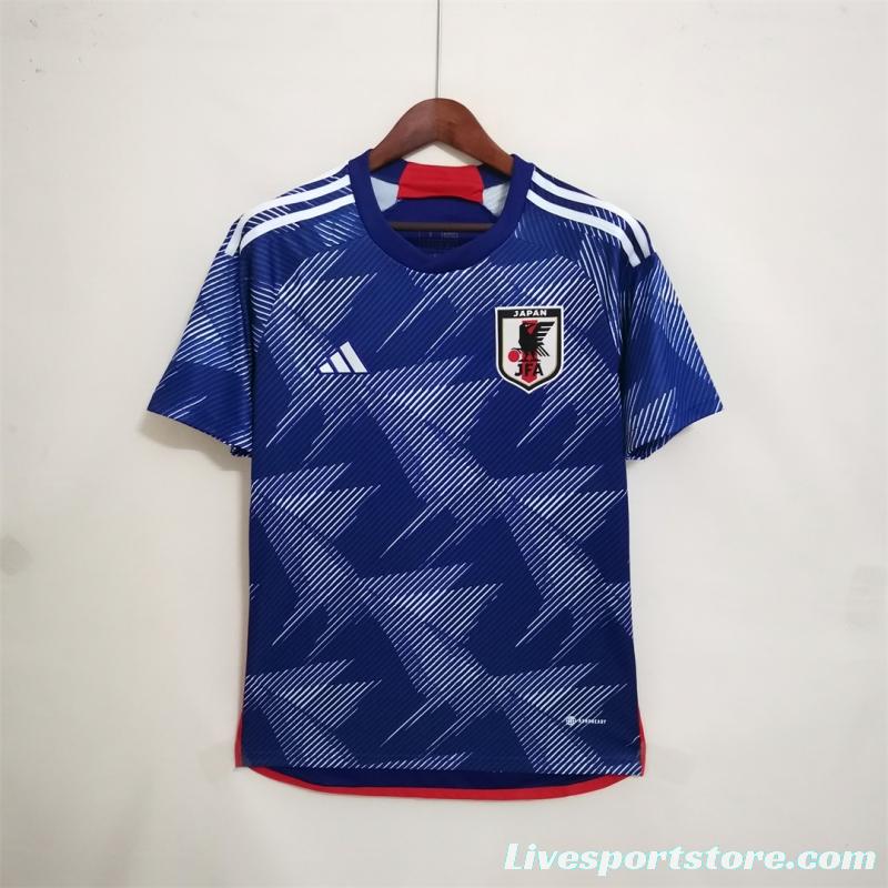 2022 Japan Home Soccer Jersey