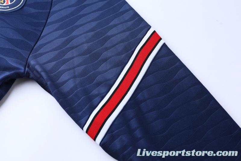 2022 PSG Navy Half Zipper Tracksuit