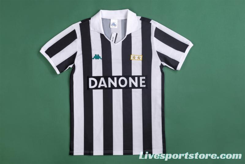 RETRO 92/94 Juventus Home Soccer Jersey