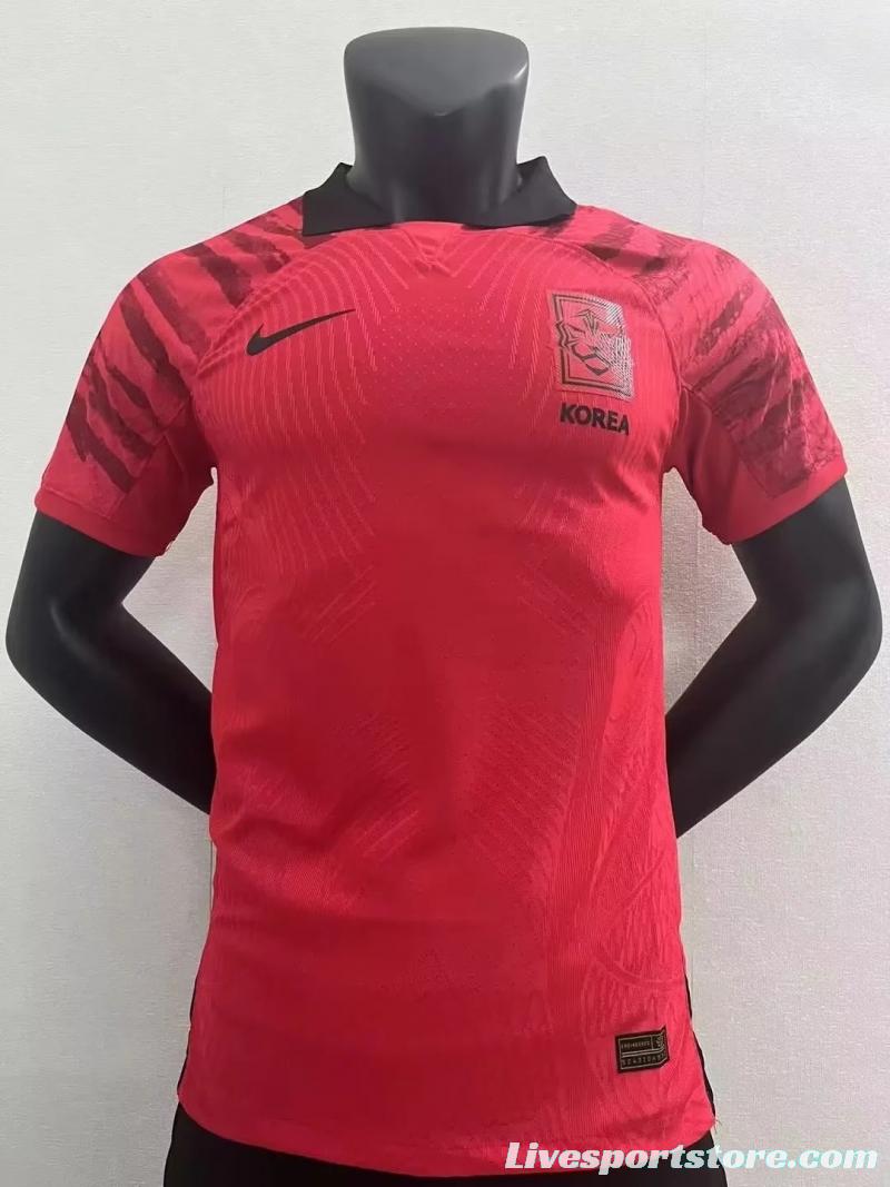 Player Version 2022 Korea Home Jersey