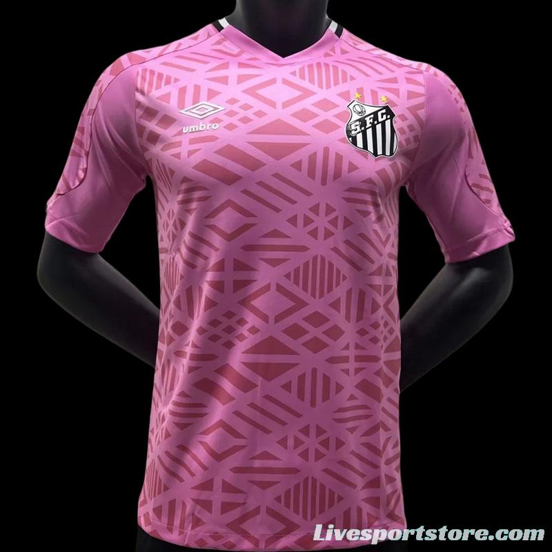 22/23 Santos Pink October Jersey