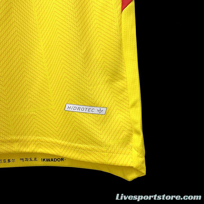 2022 Ecuador Home Jersey