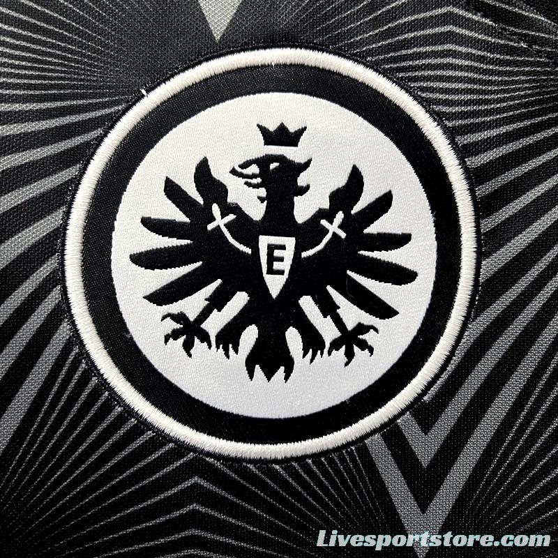 22/23 Eintracht Frankfurt Away Black Jersey