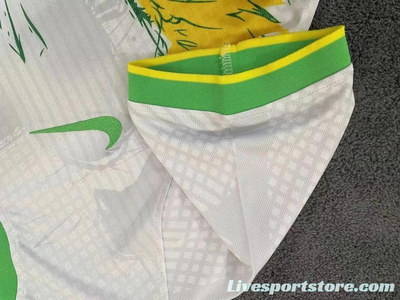 2022 Brazil White Training Jersey