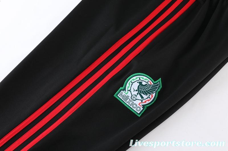 2022 Mexico Milk White Full Zipper Tracksuit