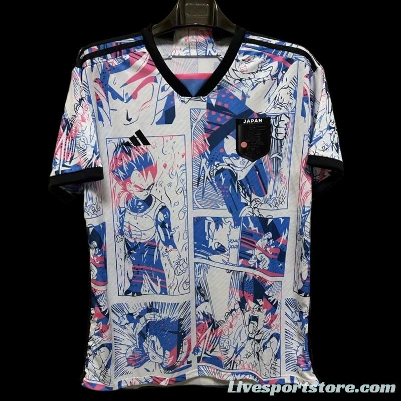 2022 Japan X Dragon Ball Special Edition Soccer Jersey