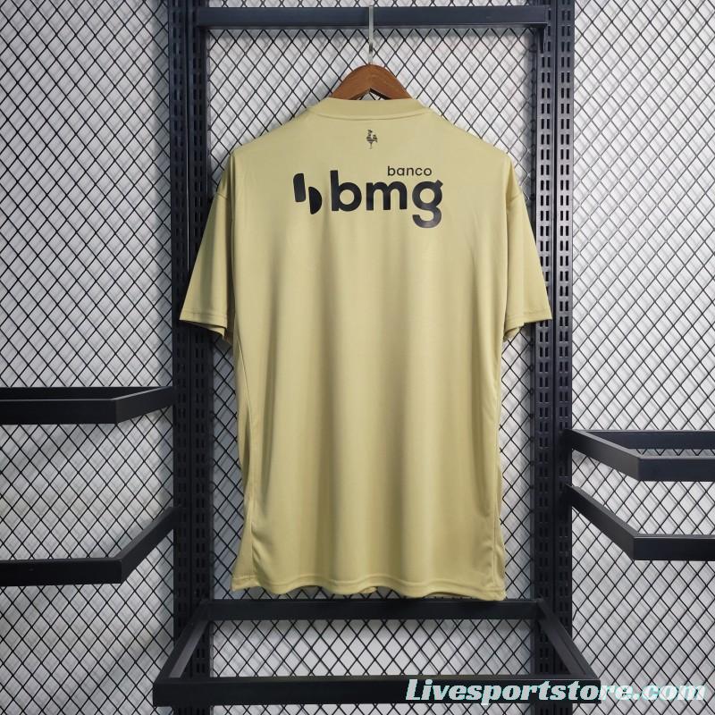 22-23 Atletico Mineiro Third Yellow Jersey