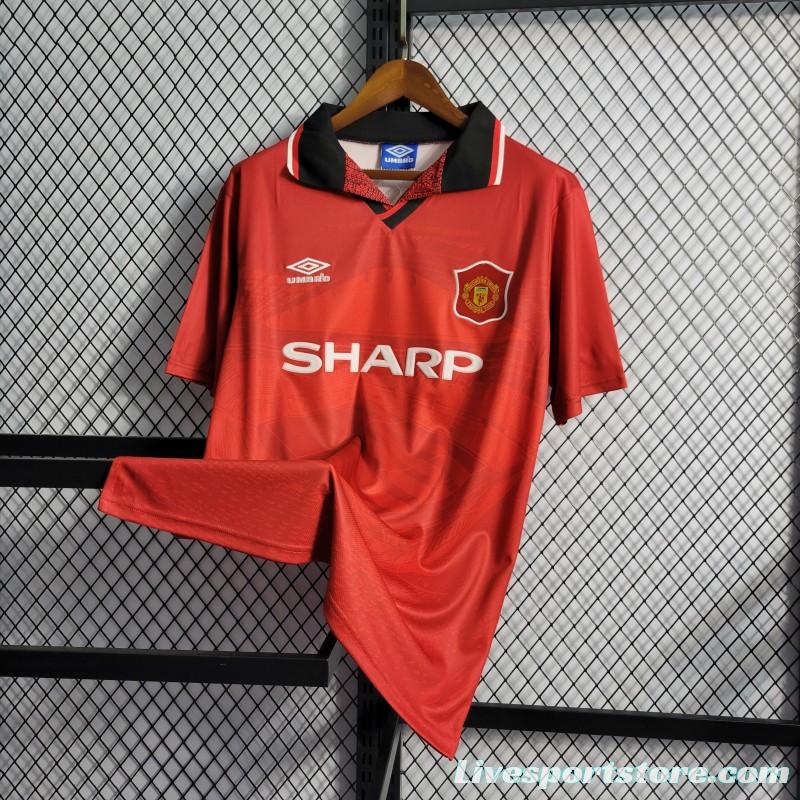 Retro 94/96 Manchester United Home Jersey