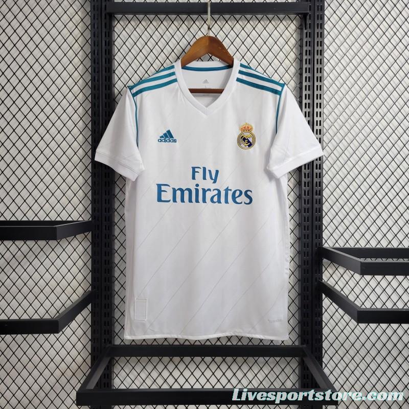 Retro 17/18 Real Madrid Home Jersey