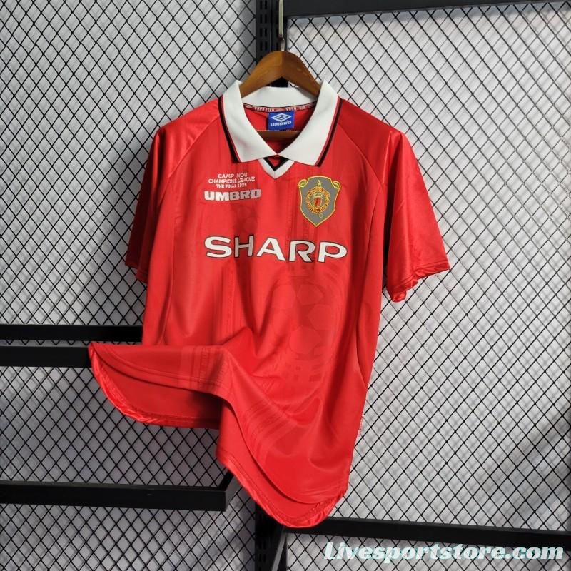 Retro 99/00 Manchester United Home Jersey